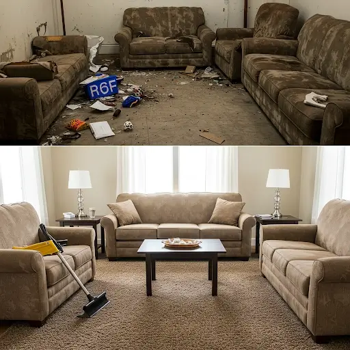 Before cleaning